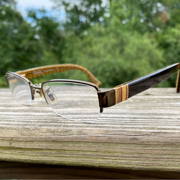 Coach Cecily glasses frames HC 5027B dark brown tortoise 50[] 17 135 - Picture 1 of 12